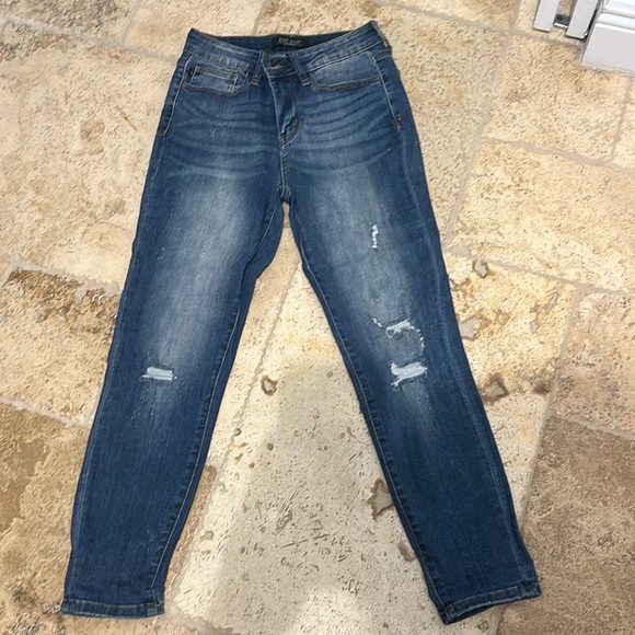 Judy Blue Size 28 Distressed Jeans - Picture 1 of 7